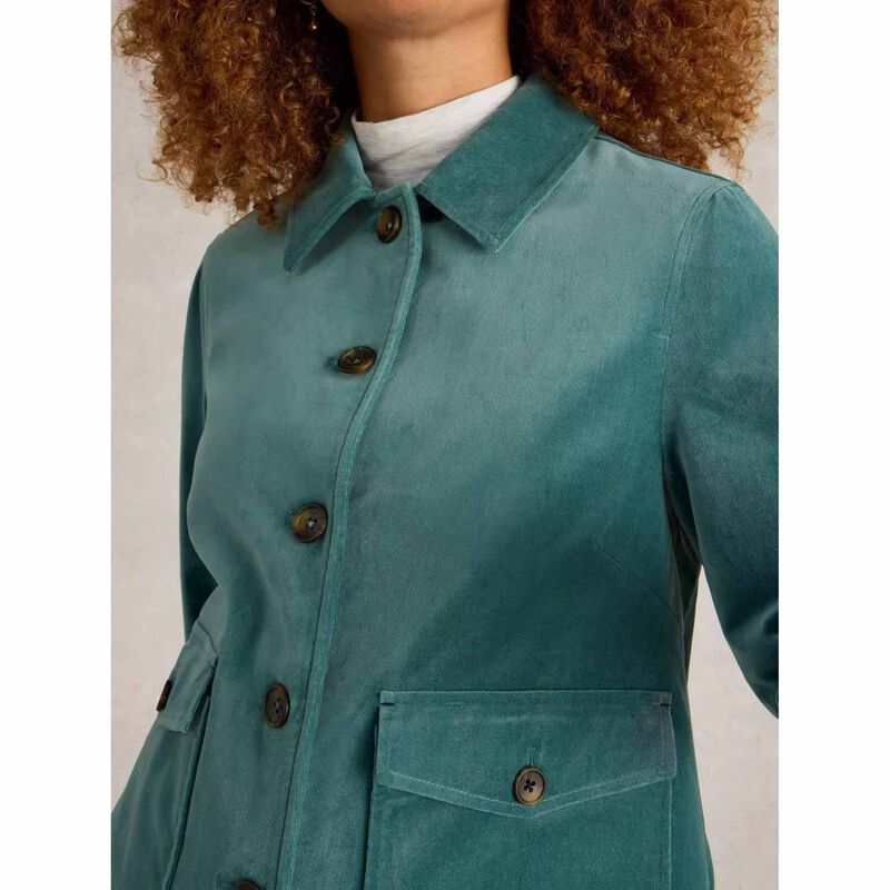 White Stuff Amelia Velvet Jacket image number 3